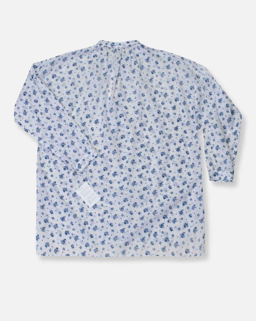 mini collar gather shirt