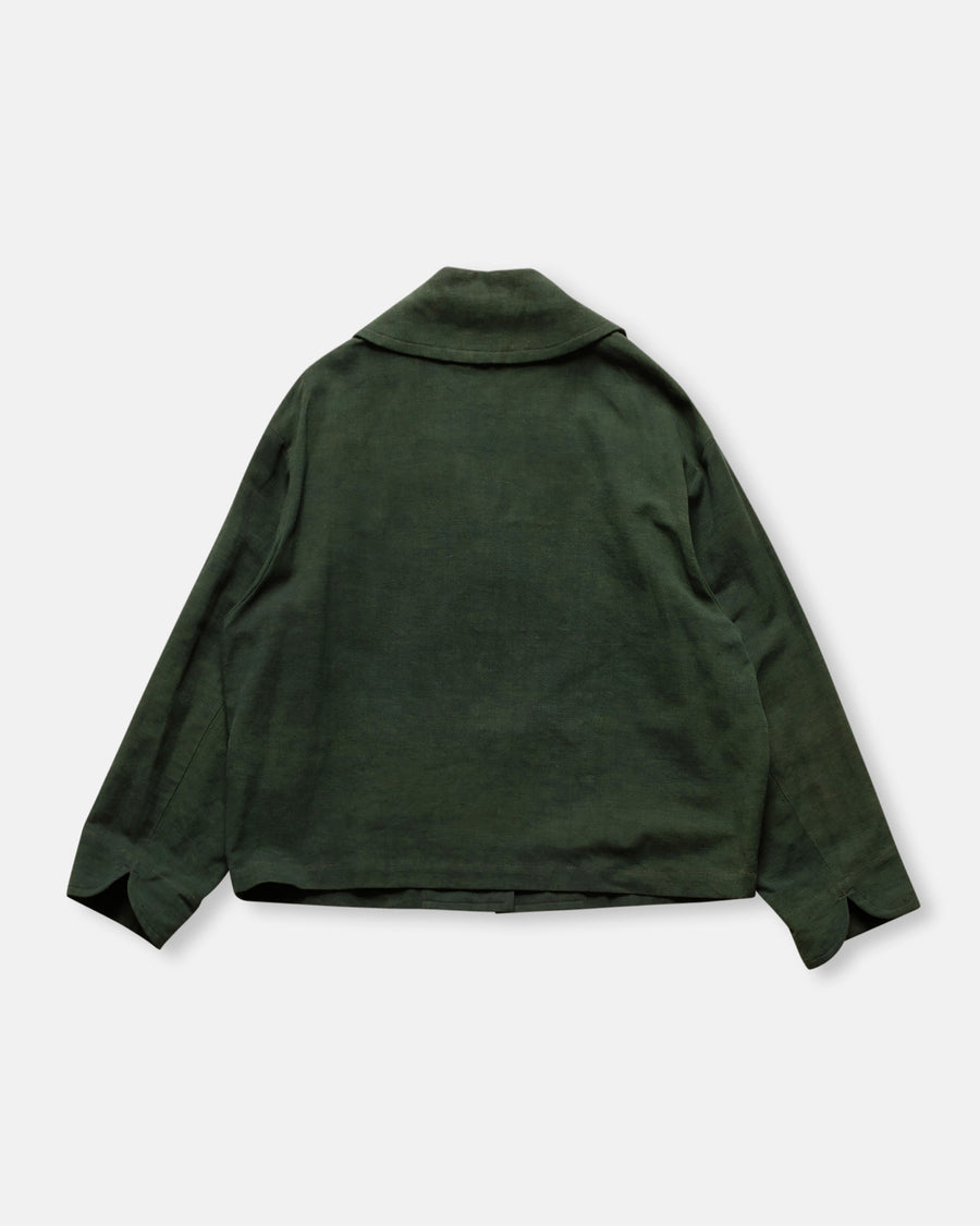 big collar short jacket