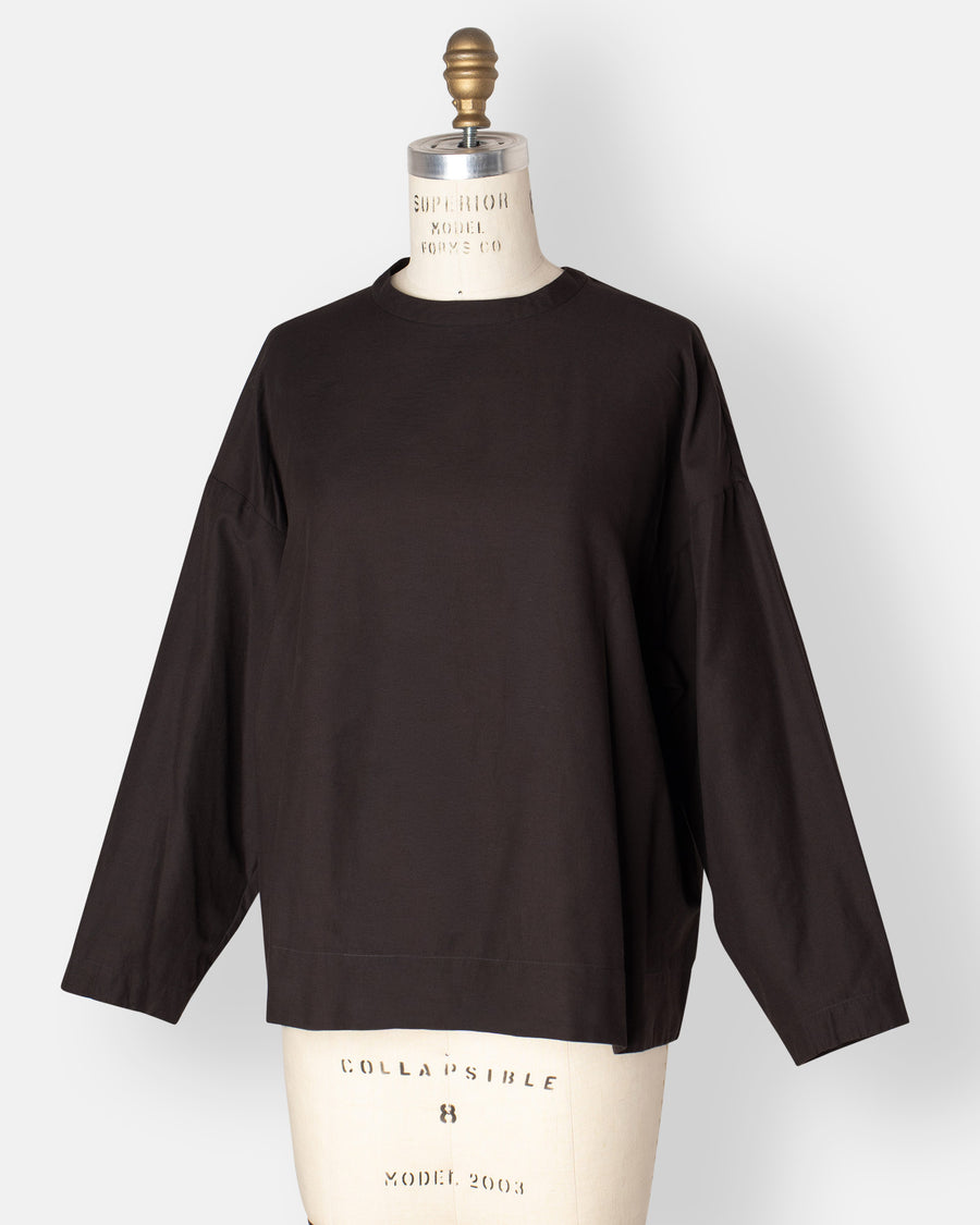 bulky slip on blouse