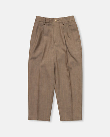 tapered bulky back gum pants