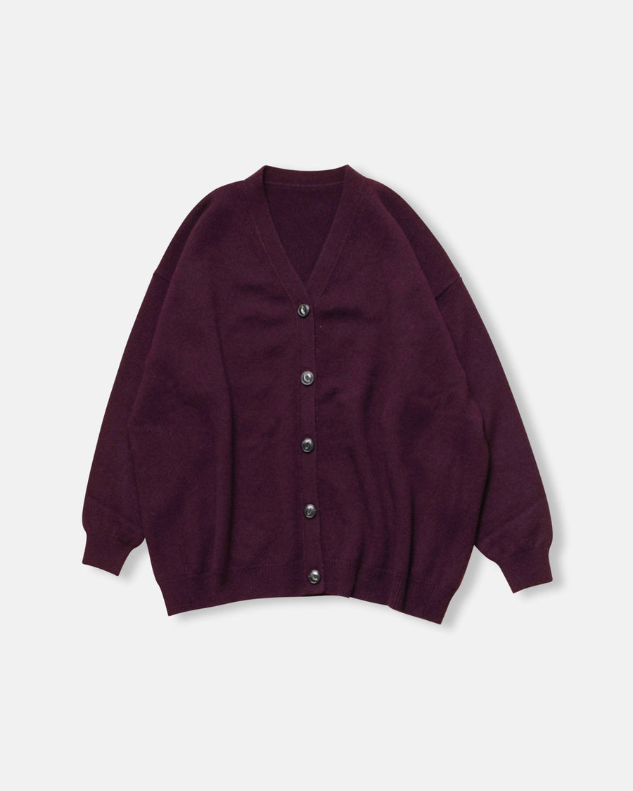 side panel v neck cardigan