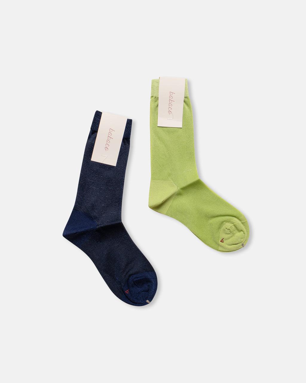 lurex sheer socks