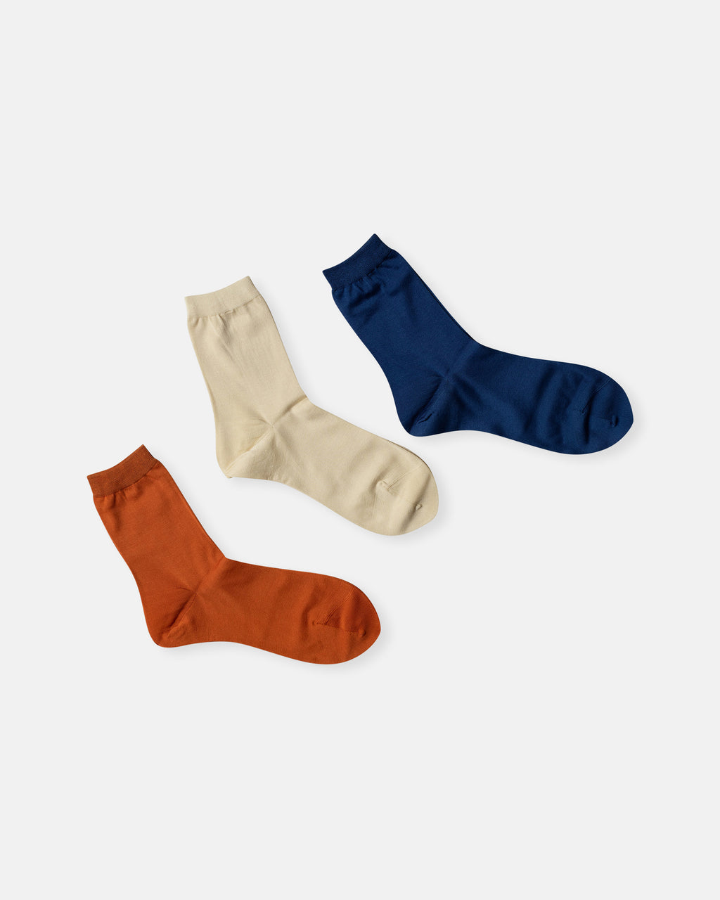 3 pair of colors socks
