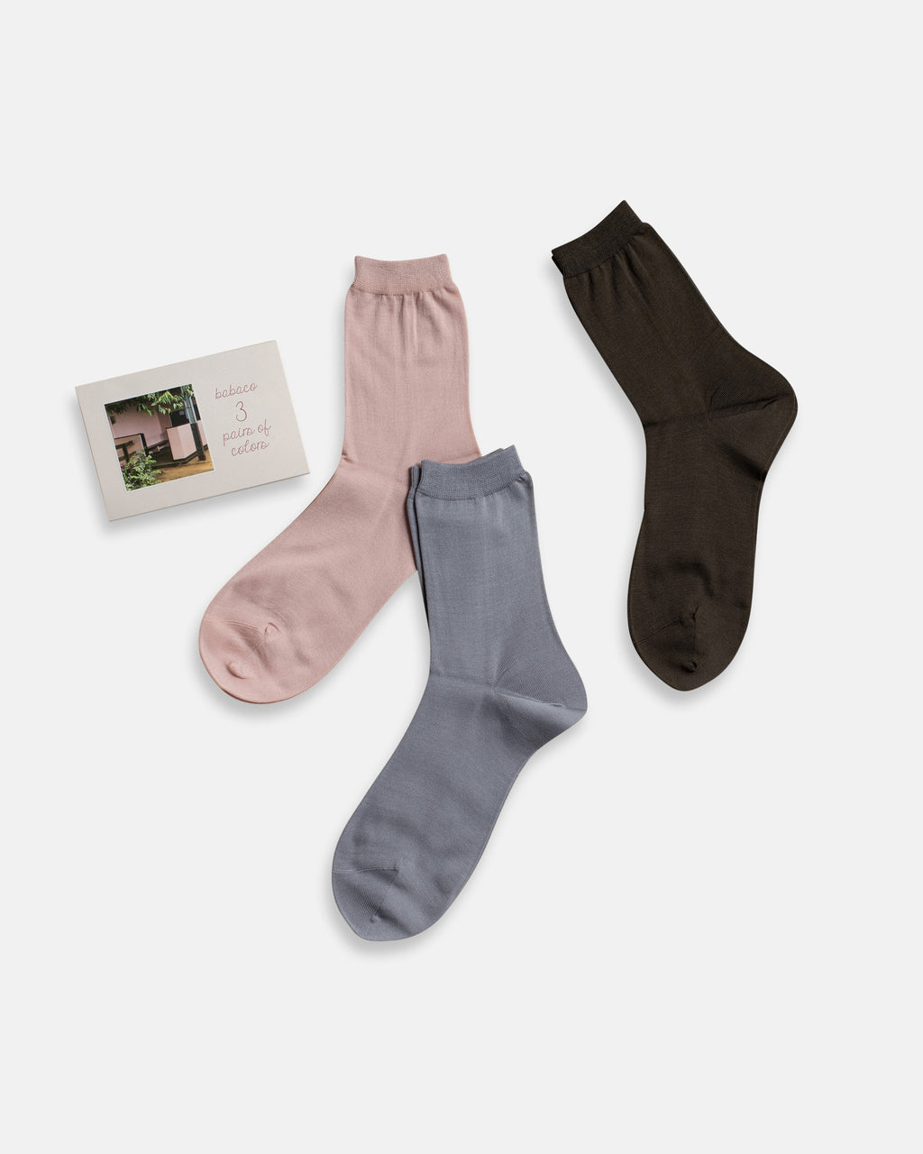3 pair of colors socks