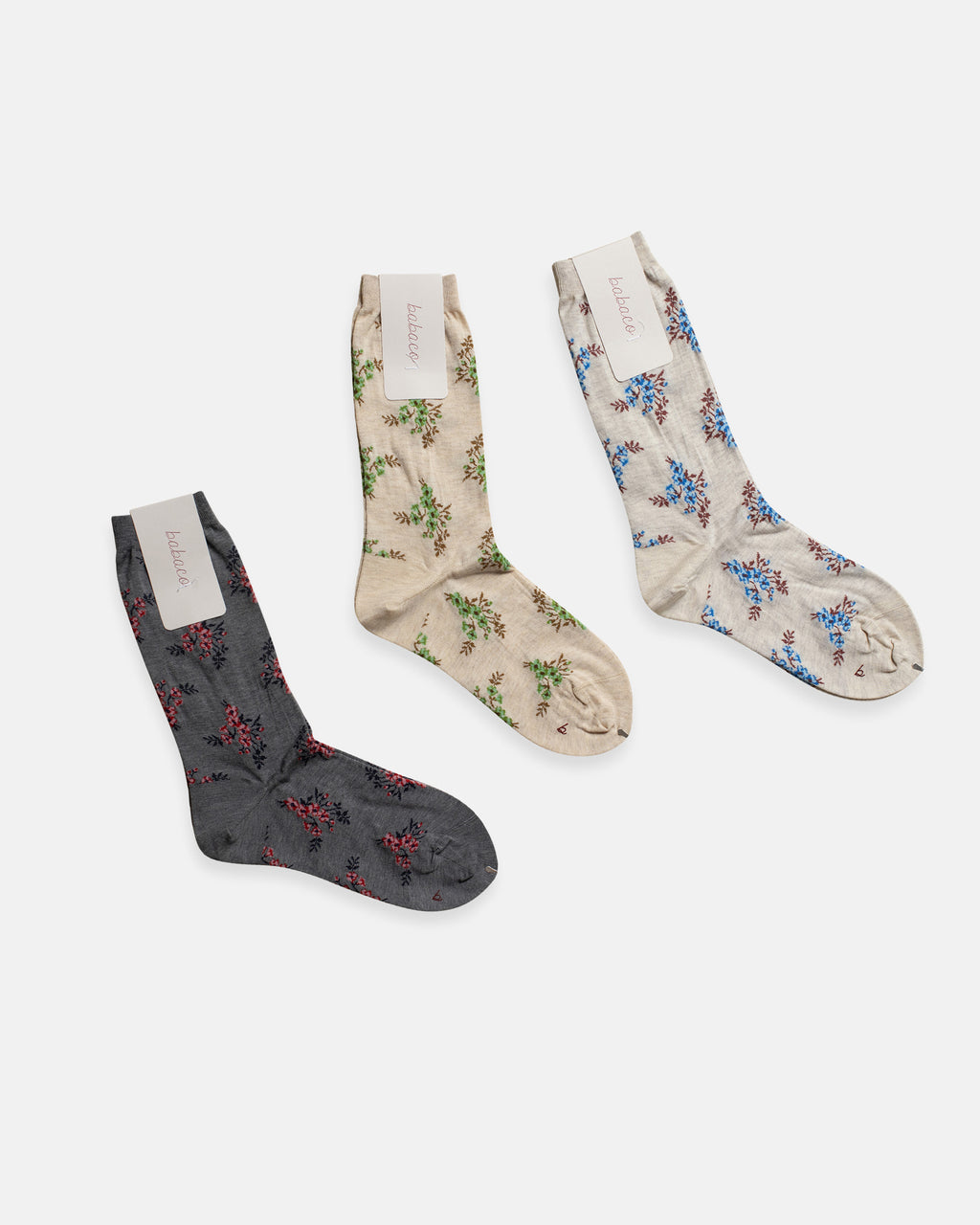 floral socks