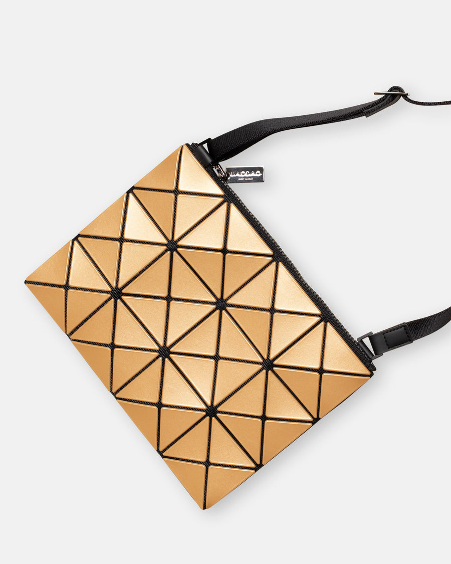 lucent metallic crossbody bag