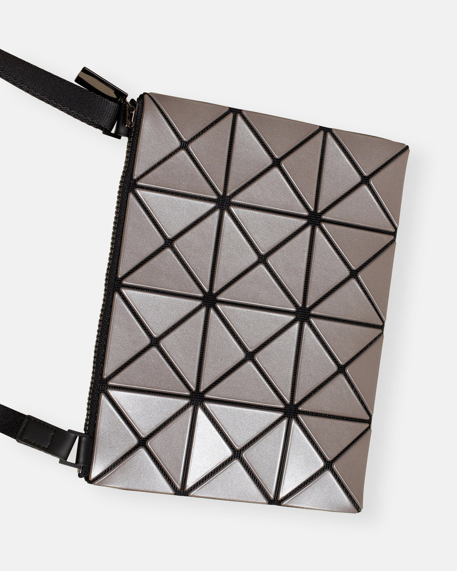 lucent metallic crossbody bag