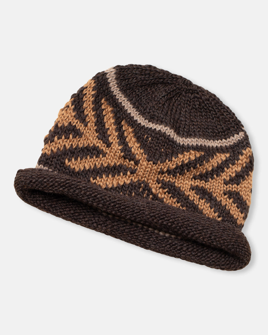 wool jaquard cap