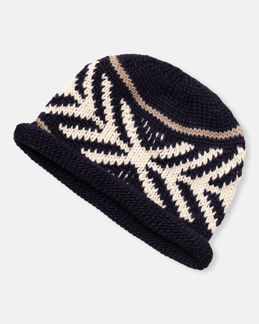 wool jaquard cap