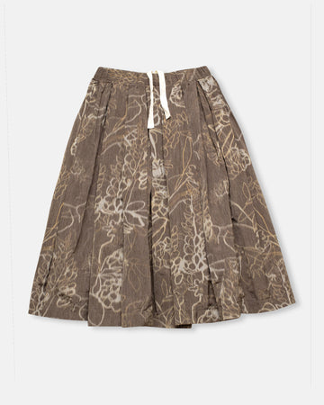 double rideaux skirt
