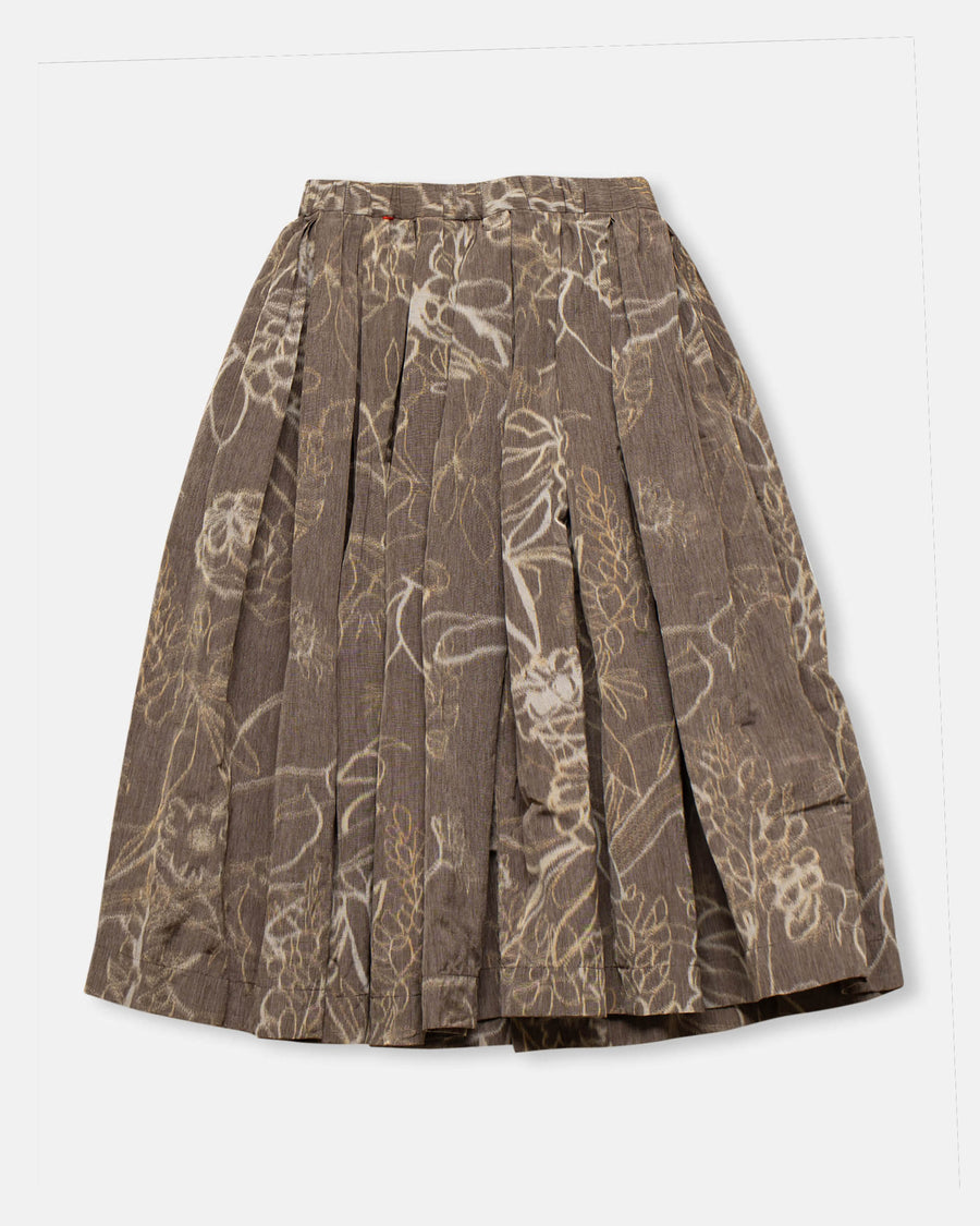 double rideaux skirt