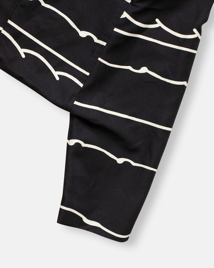 twill filip pasowski print trousers