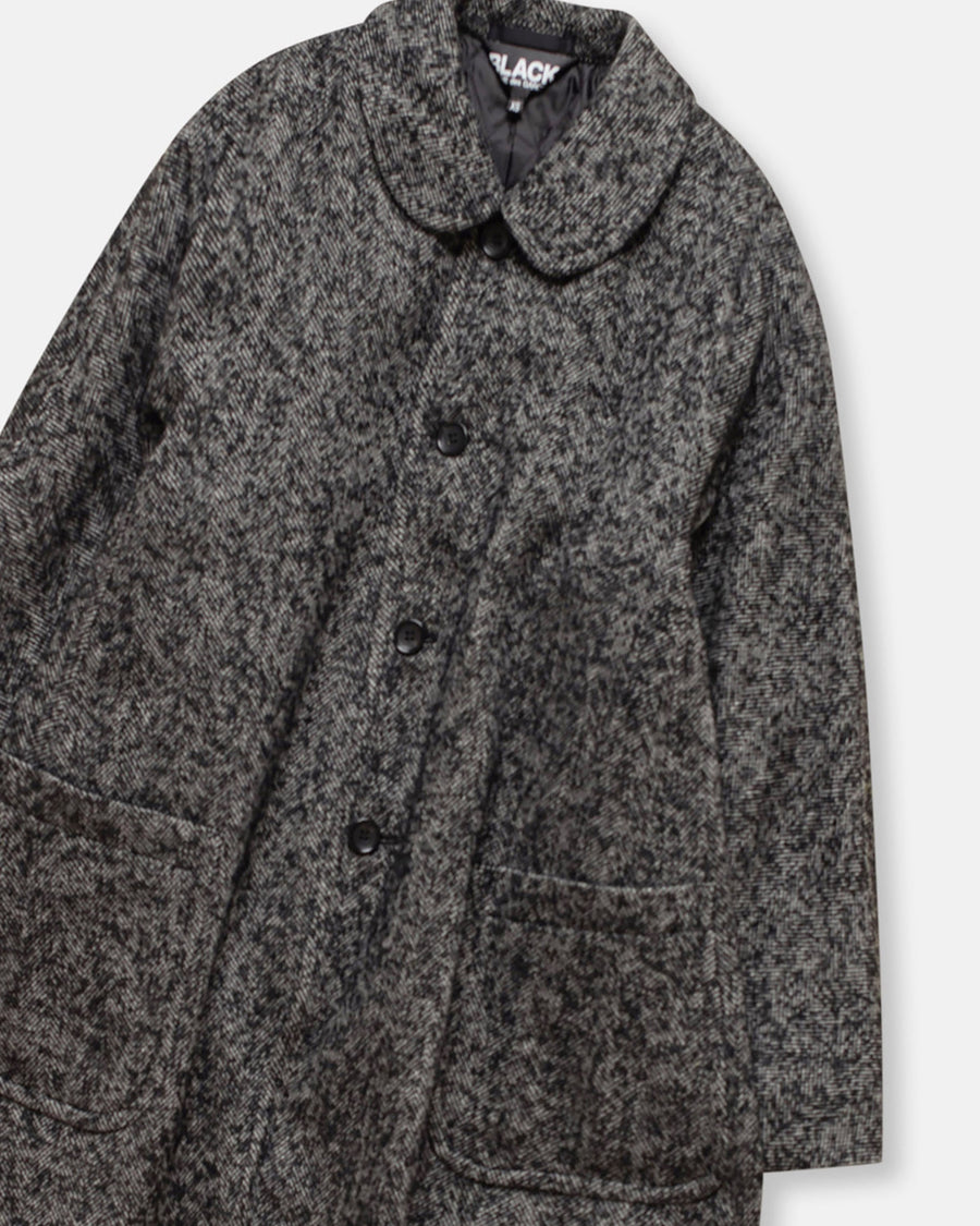 tweed herringbone coat