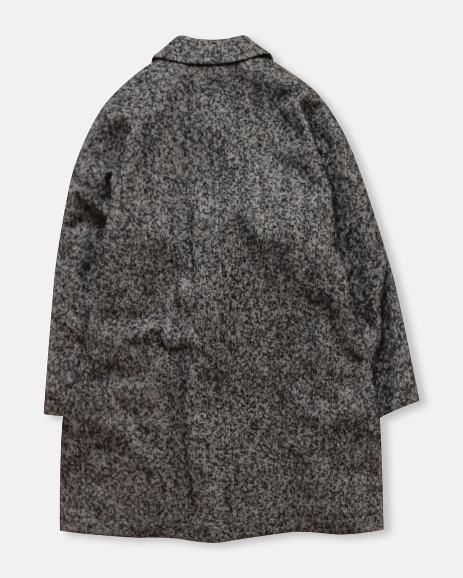 tweed herringbone coat