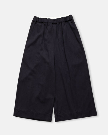 gabardine wide leg pants