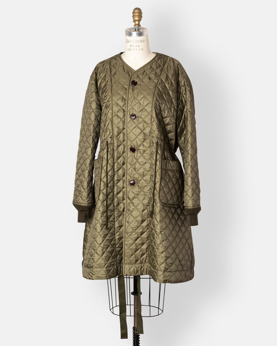 quilted coat
