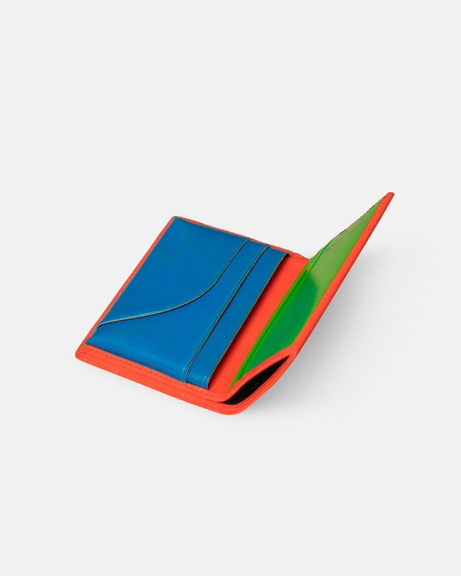 super fluo bifold card wallet