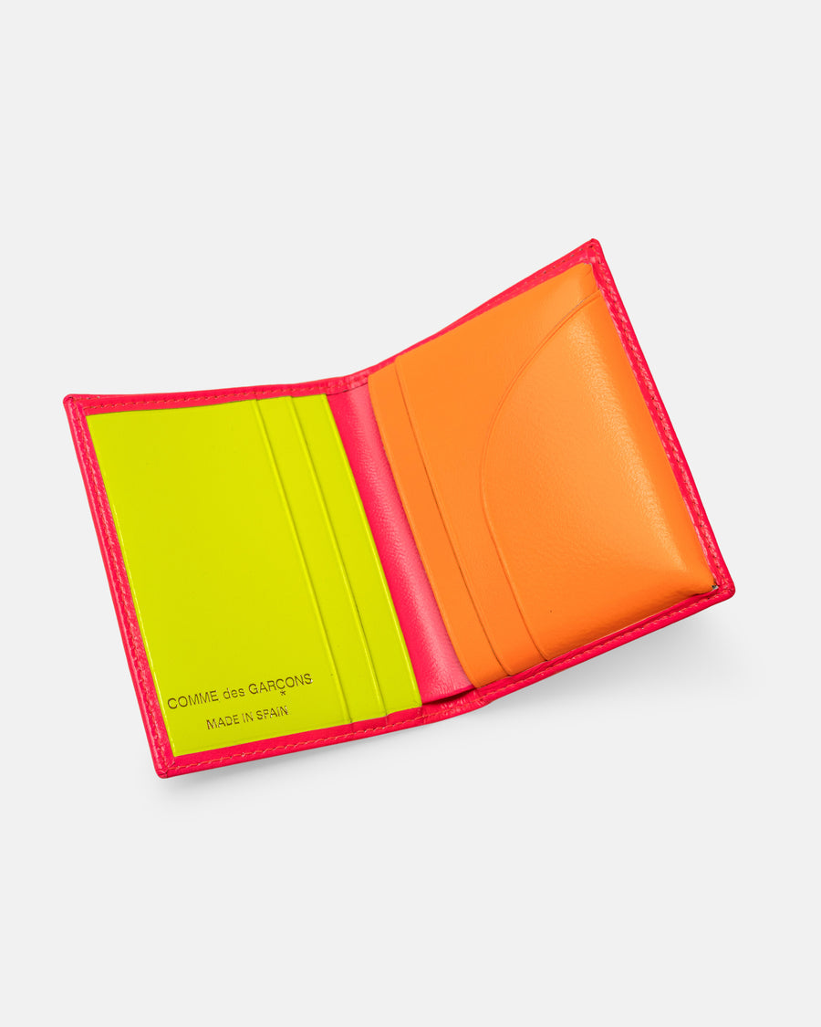 super fluo bifold card wallet