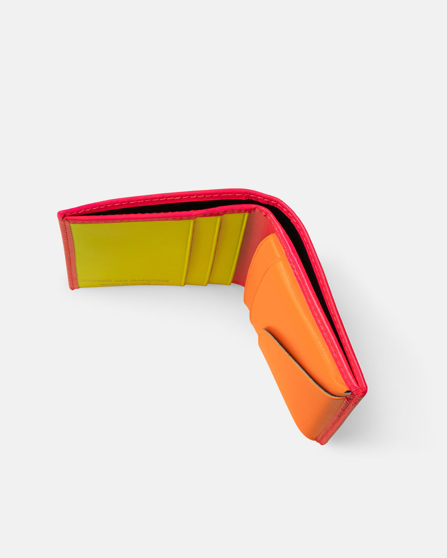 super fluo bifold card wallet