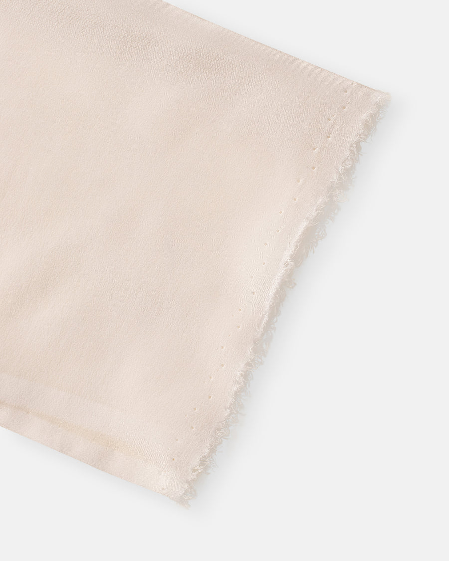 round neck silk top