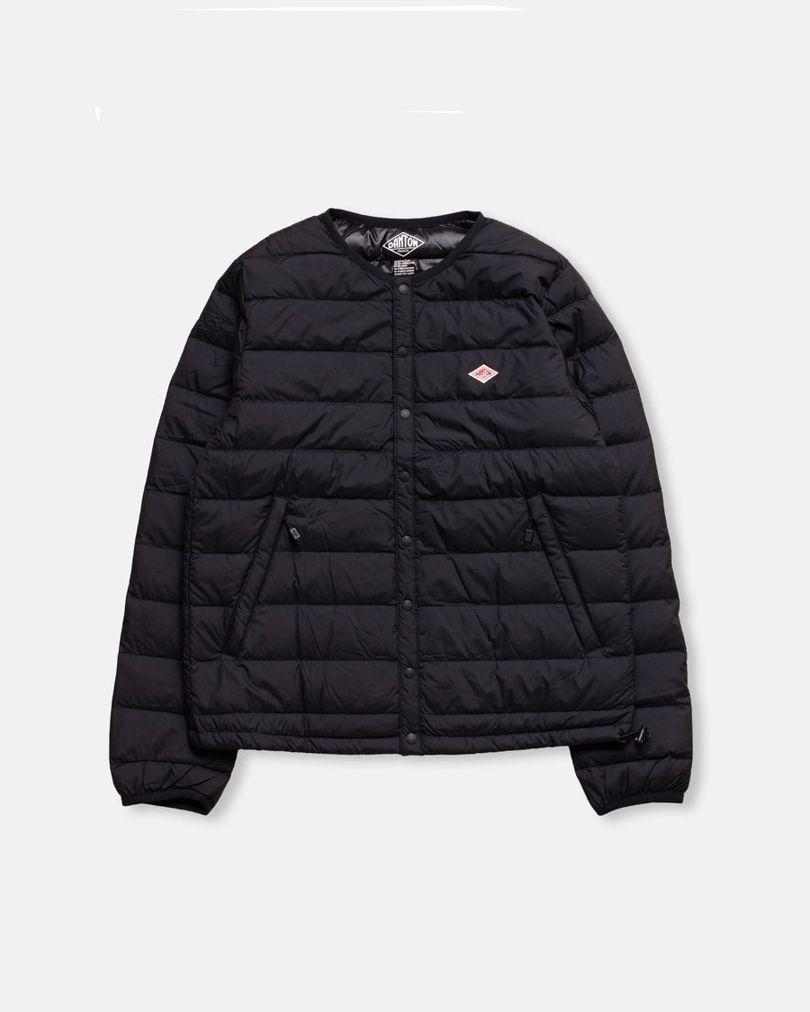 crewneck down jacket