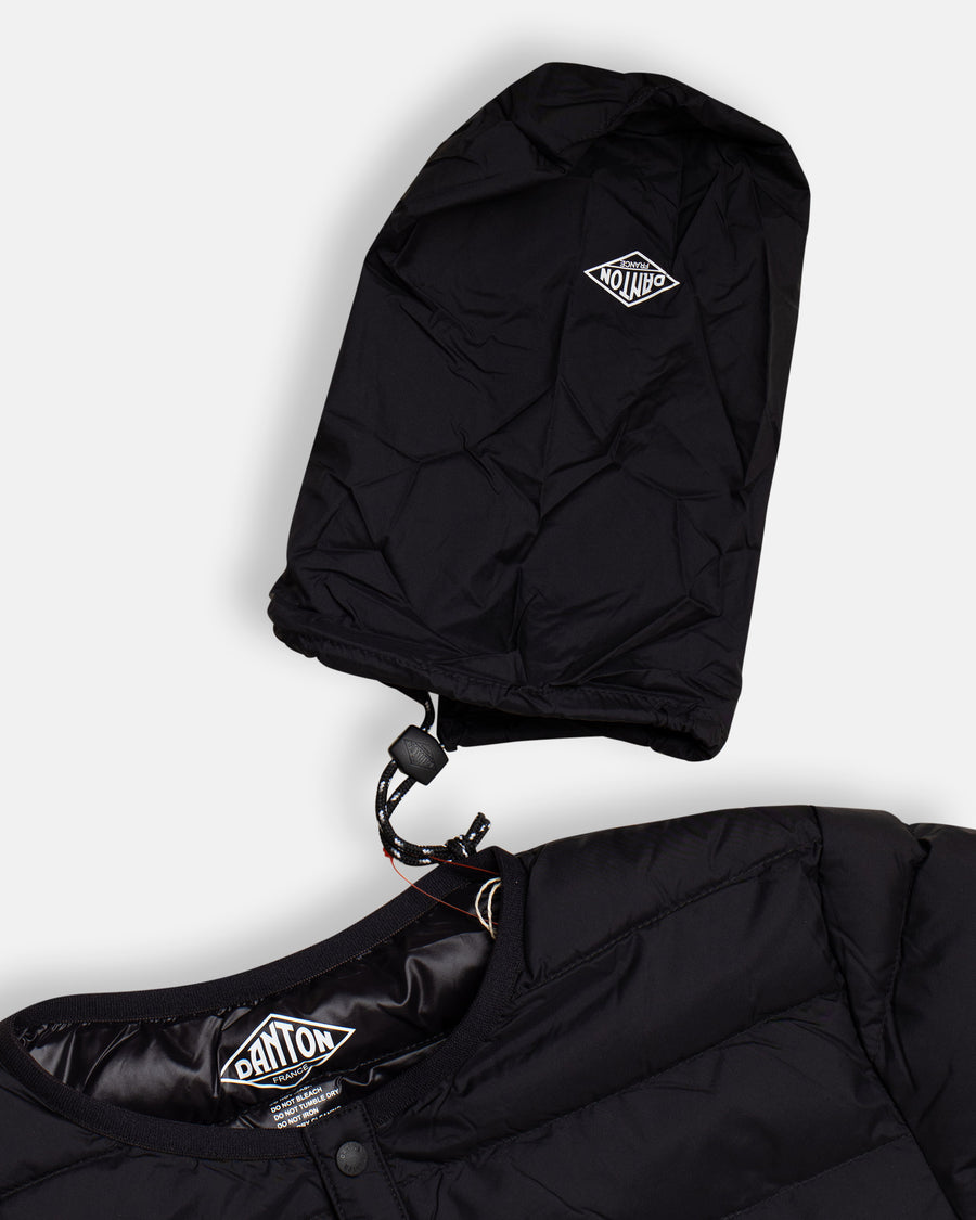 crewneck down jacket