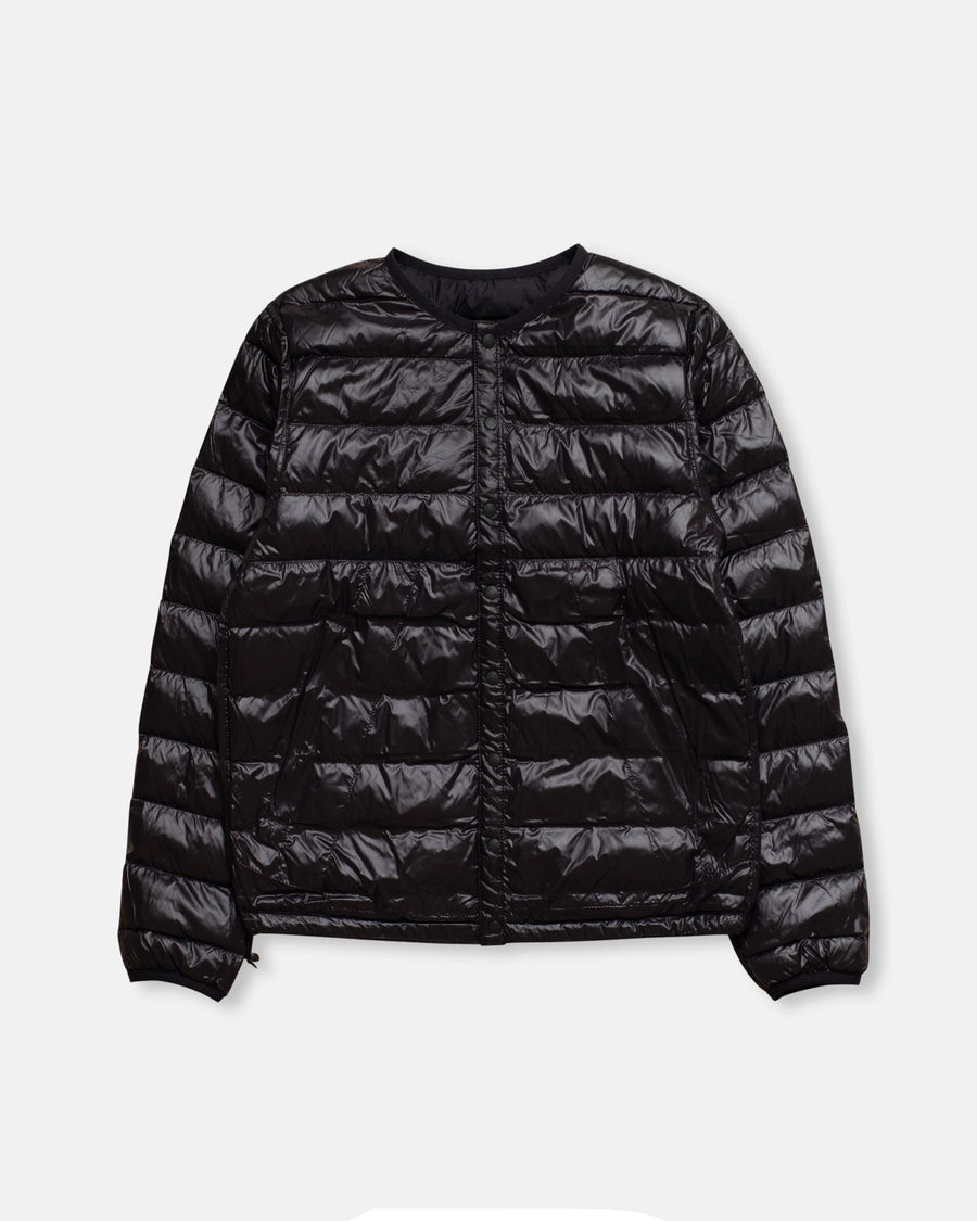 crewneck down jacket