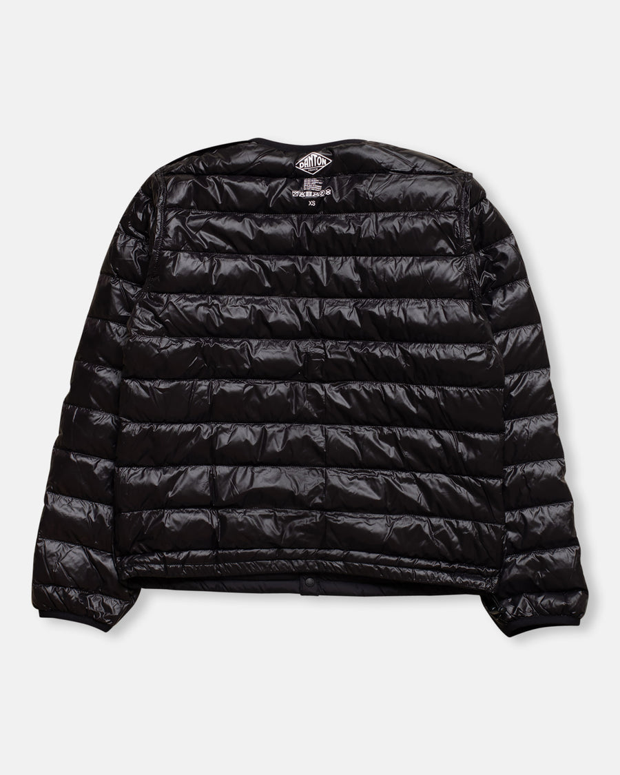 crewneck down jacket