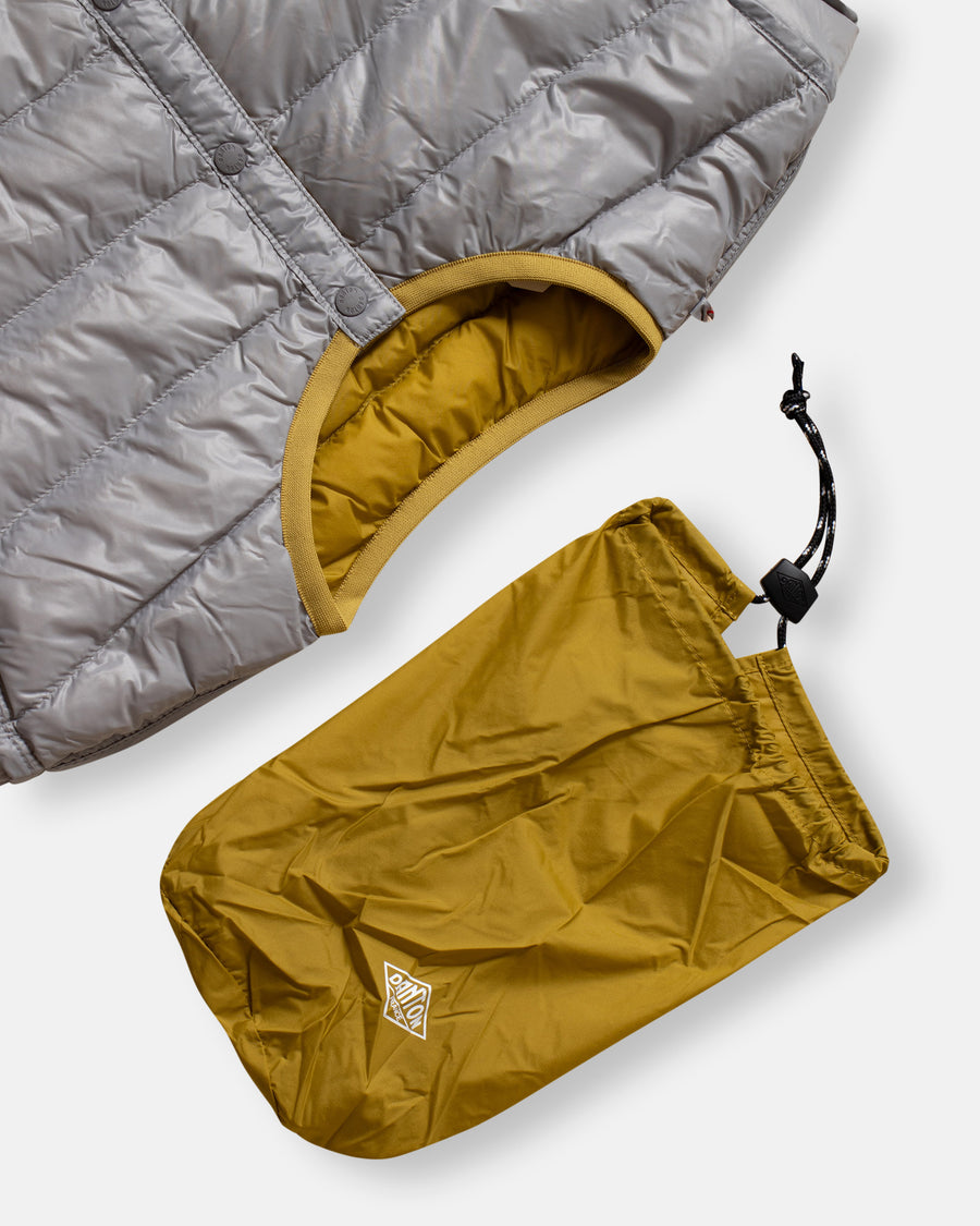 crewneck down jacket