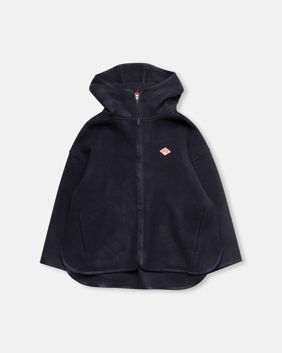 fleece hooded jacket