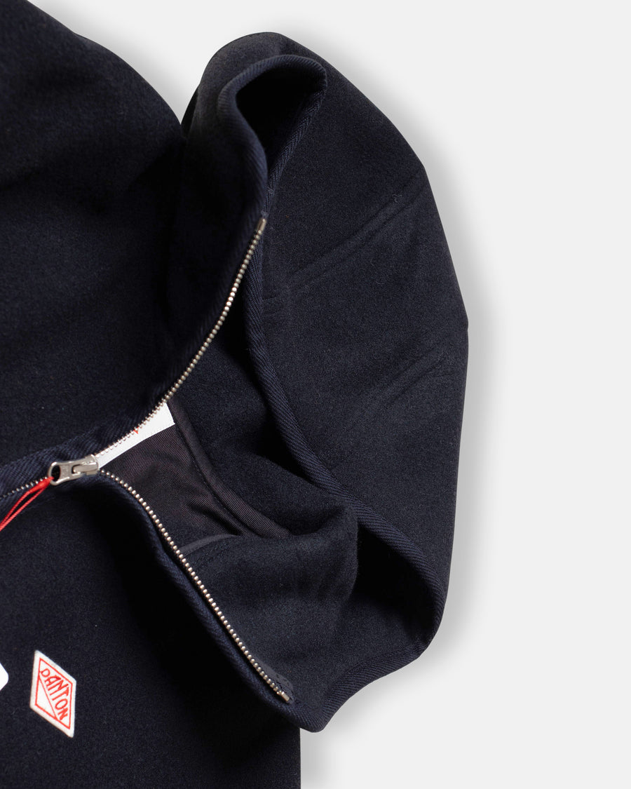 fleece hooded jacket