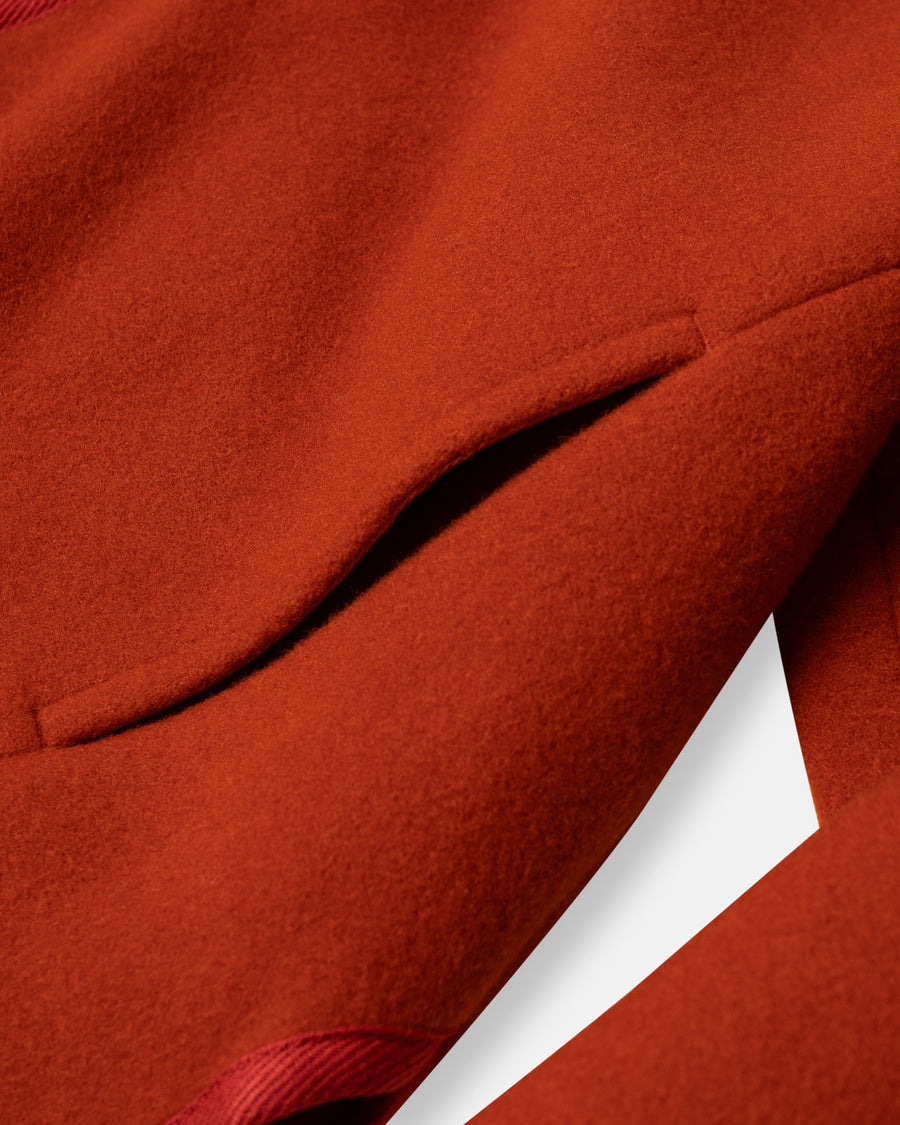 fleece hooded jacket