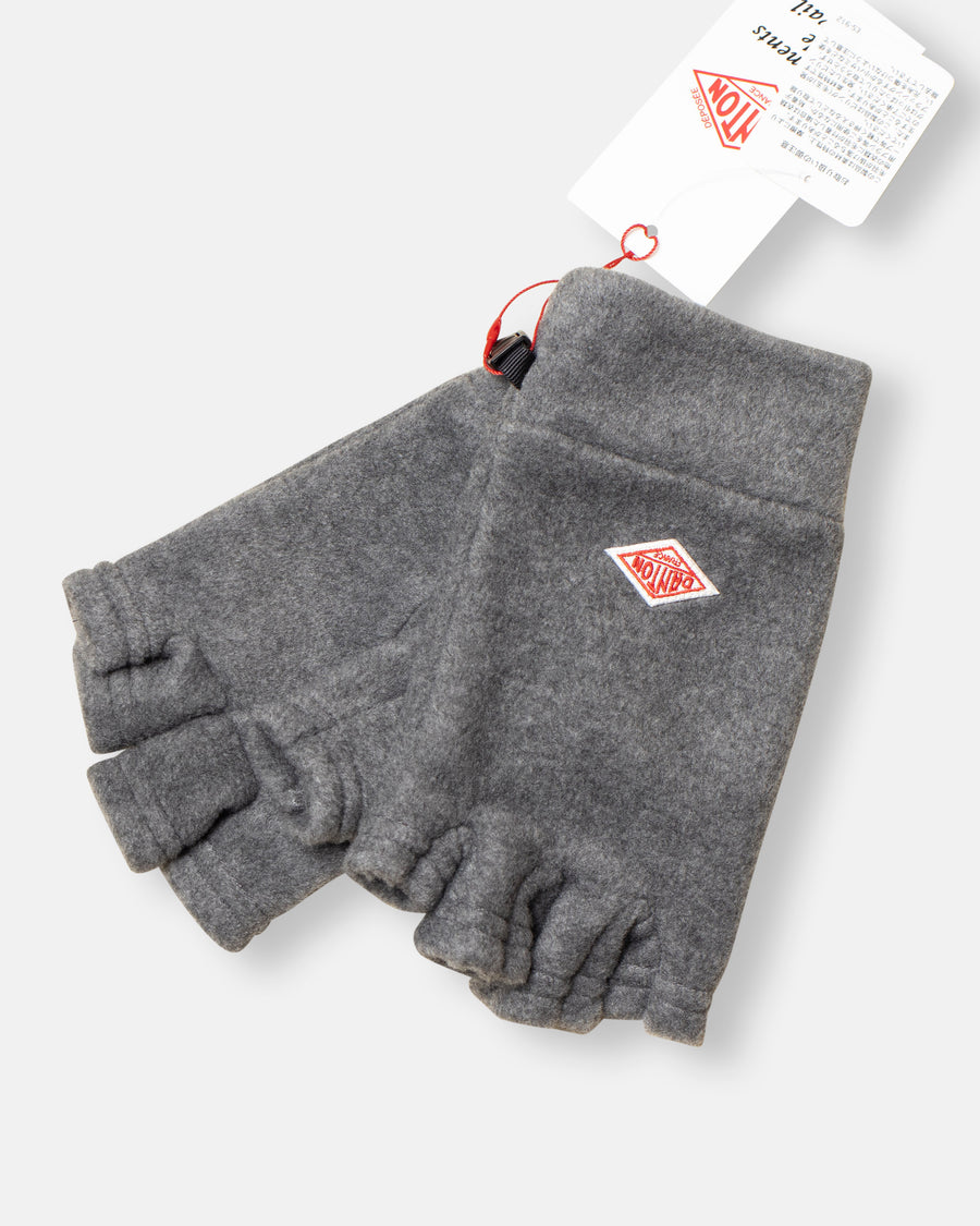 fleece fingerless gloves