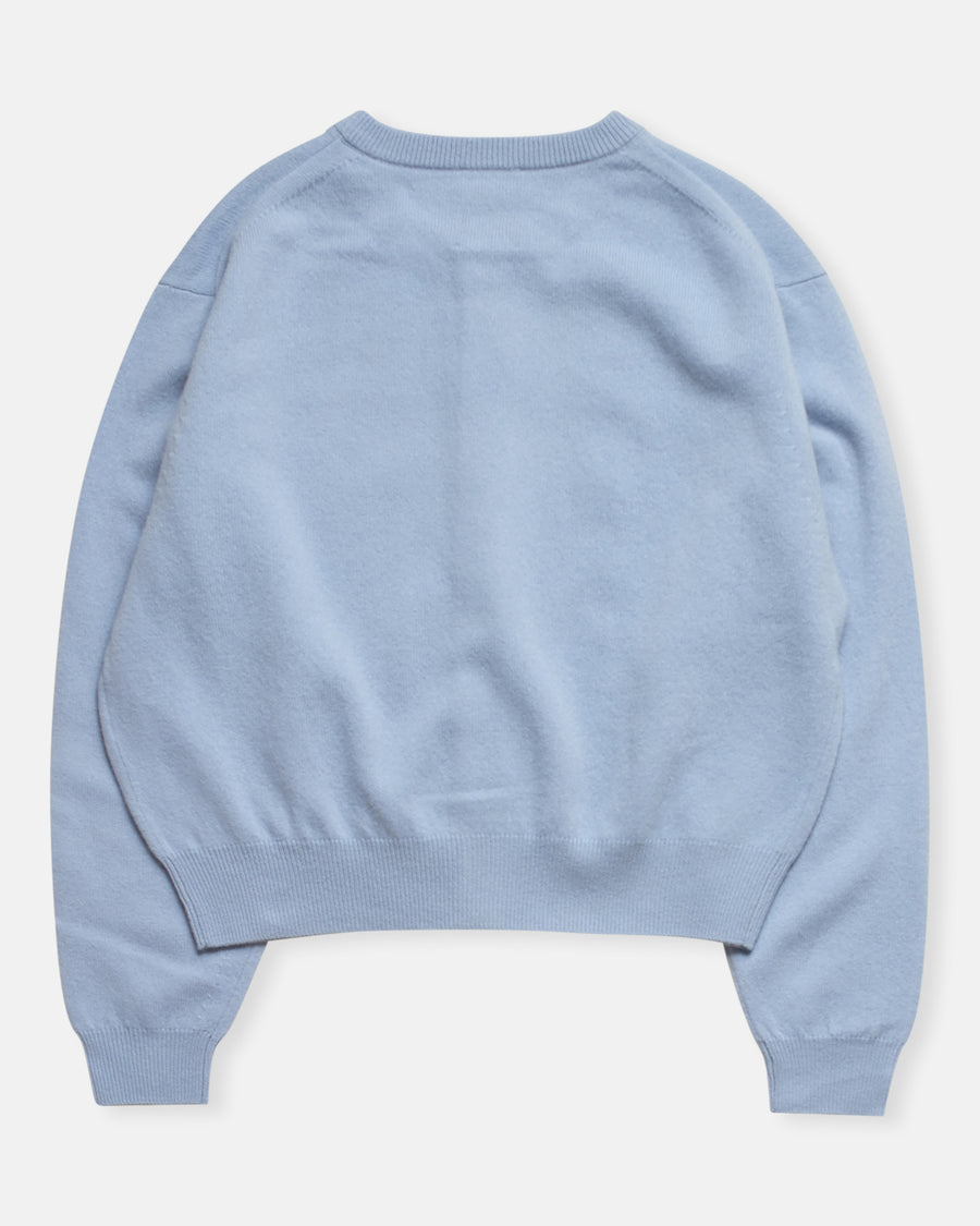 crew neck cardigan