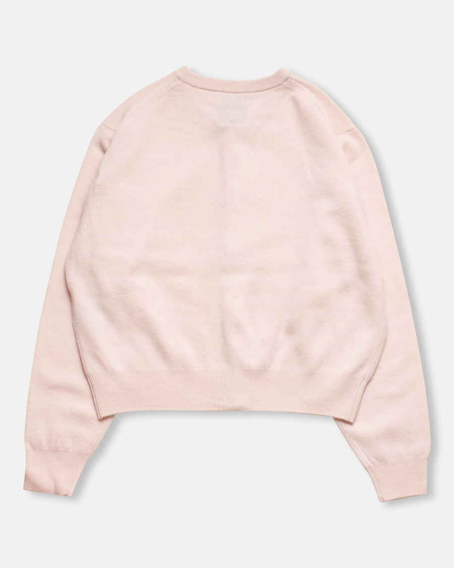 crew neck cardigan
