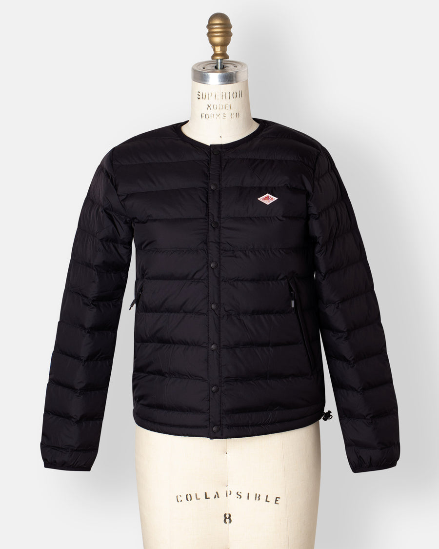 crewneck down jacket