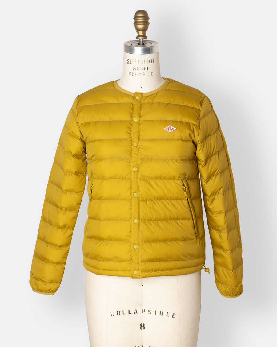 crewneck down jacket