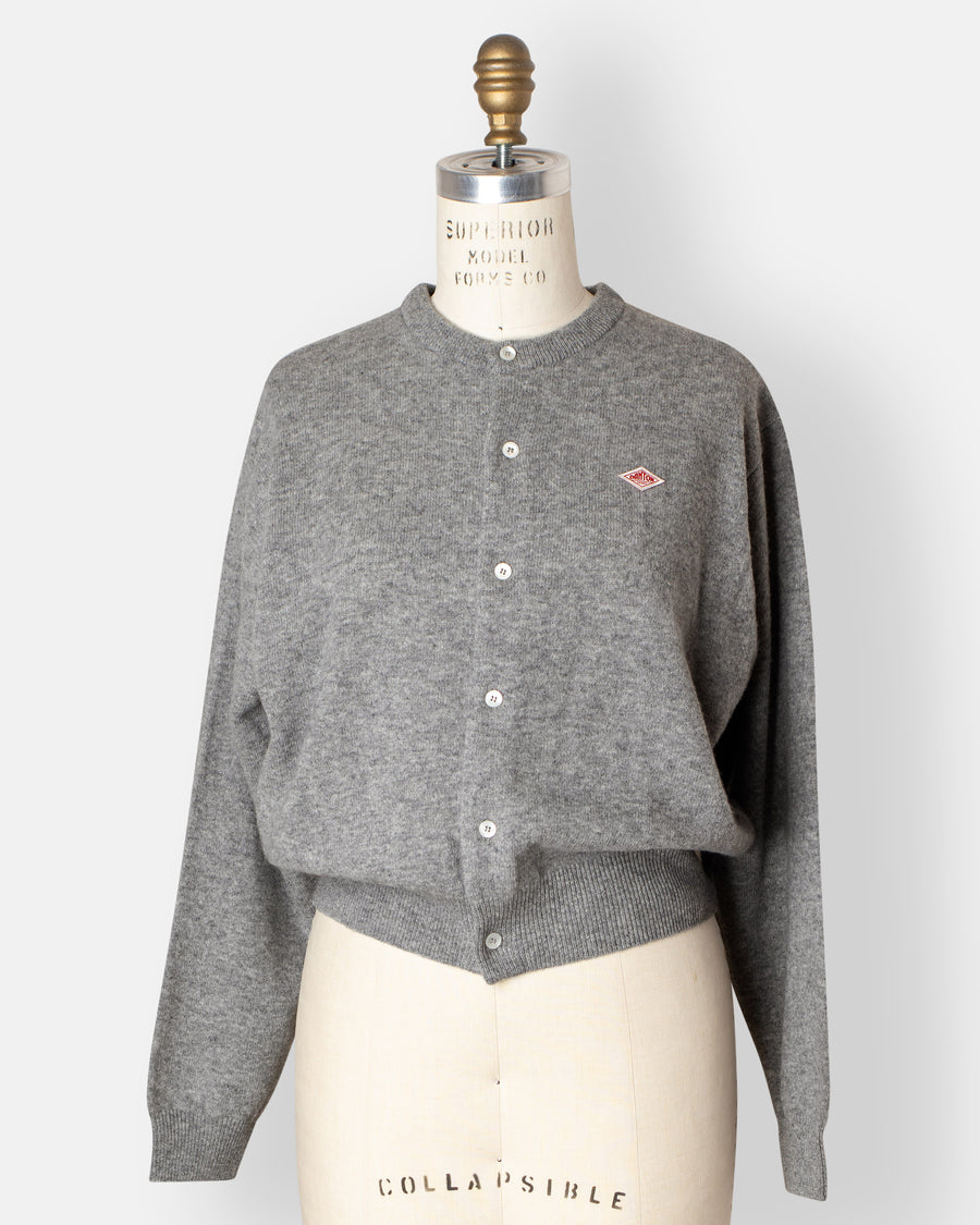 crew neck cardigan