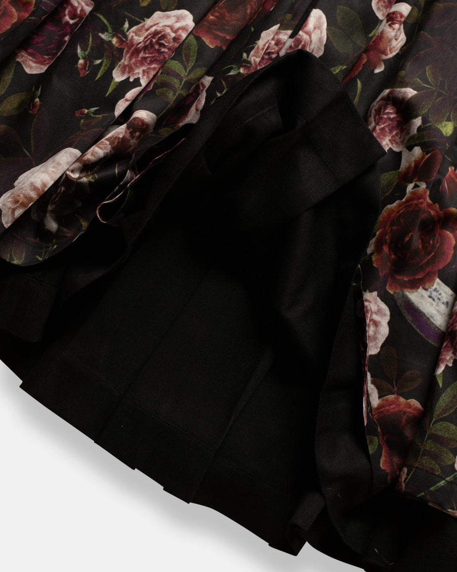 solange printed cotton skirt