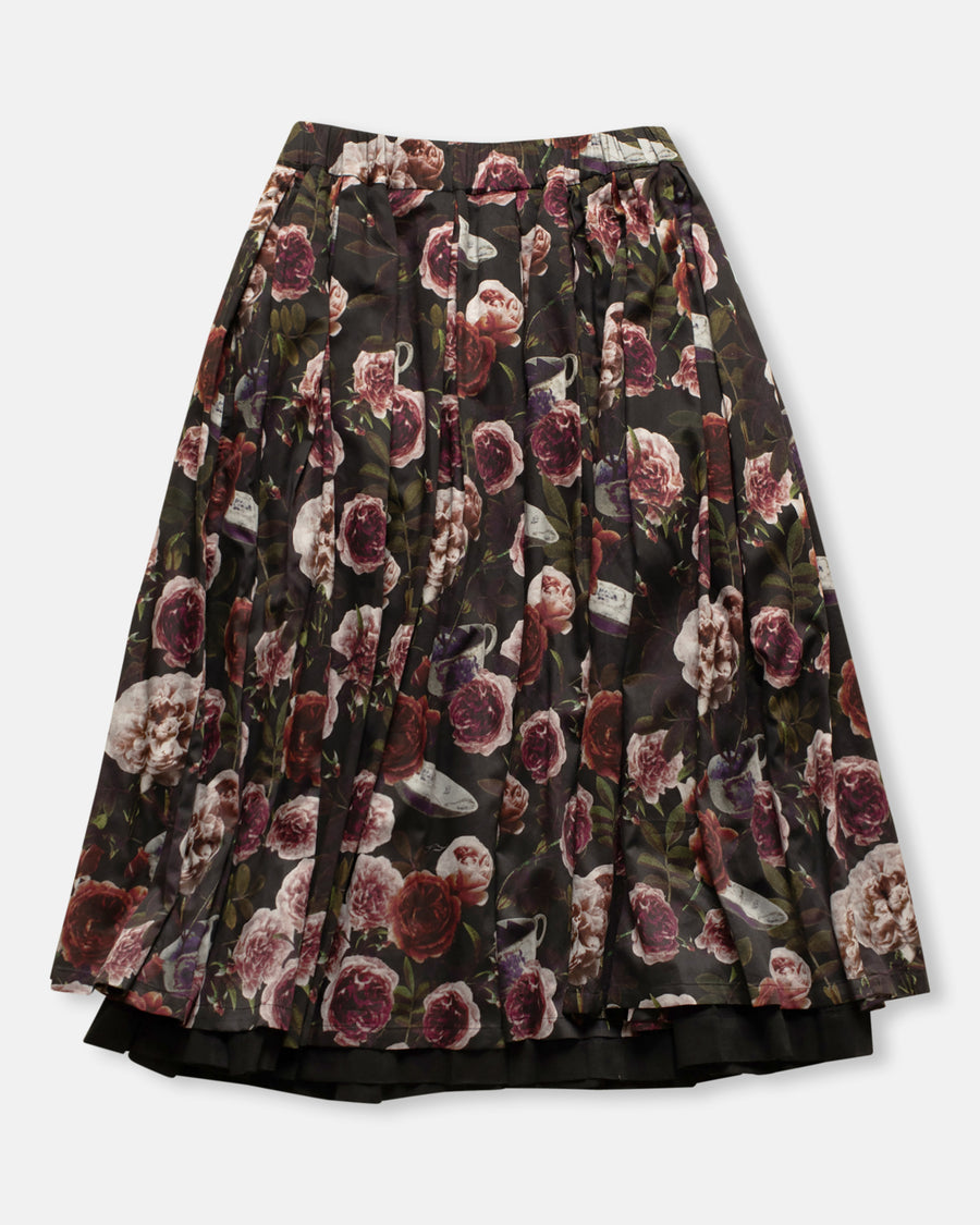 solange printed cotton skirt