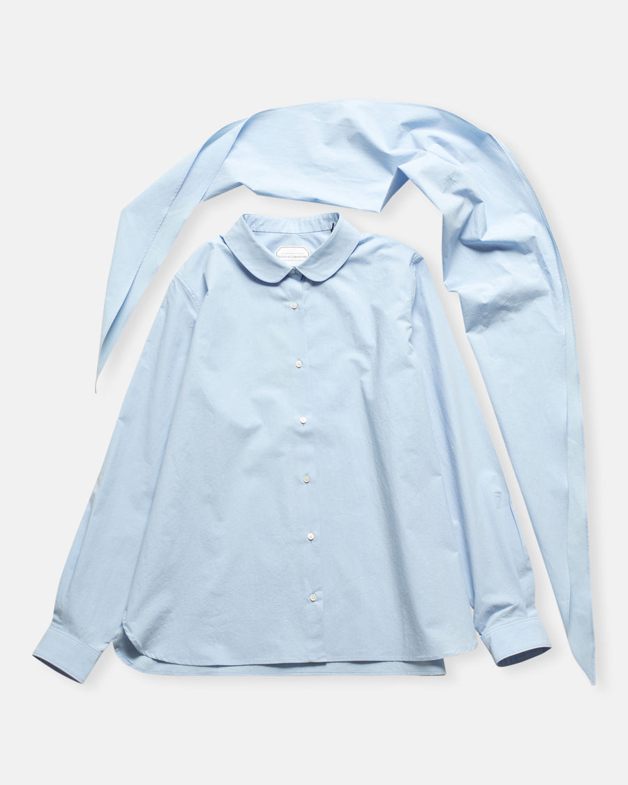 bessie washed typewriter cotton shirt