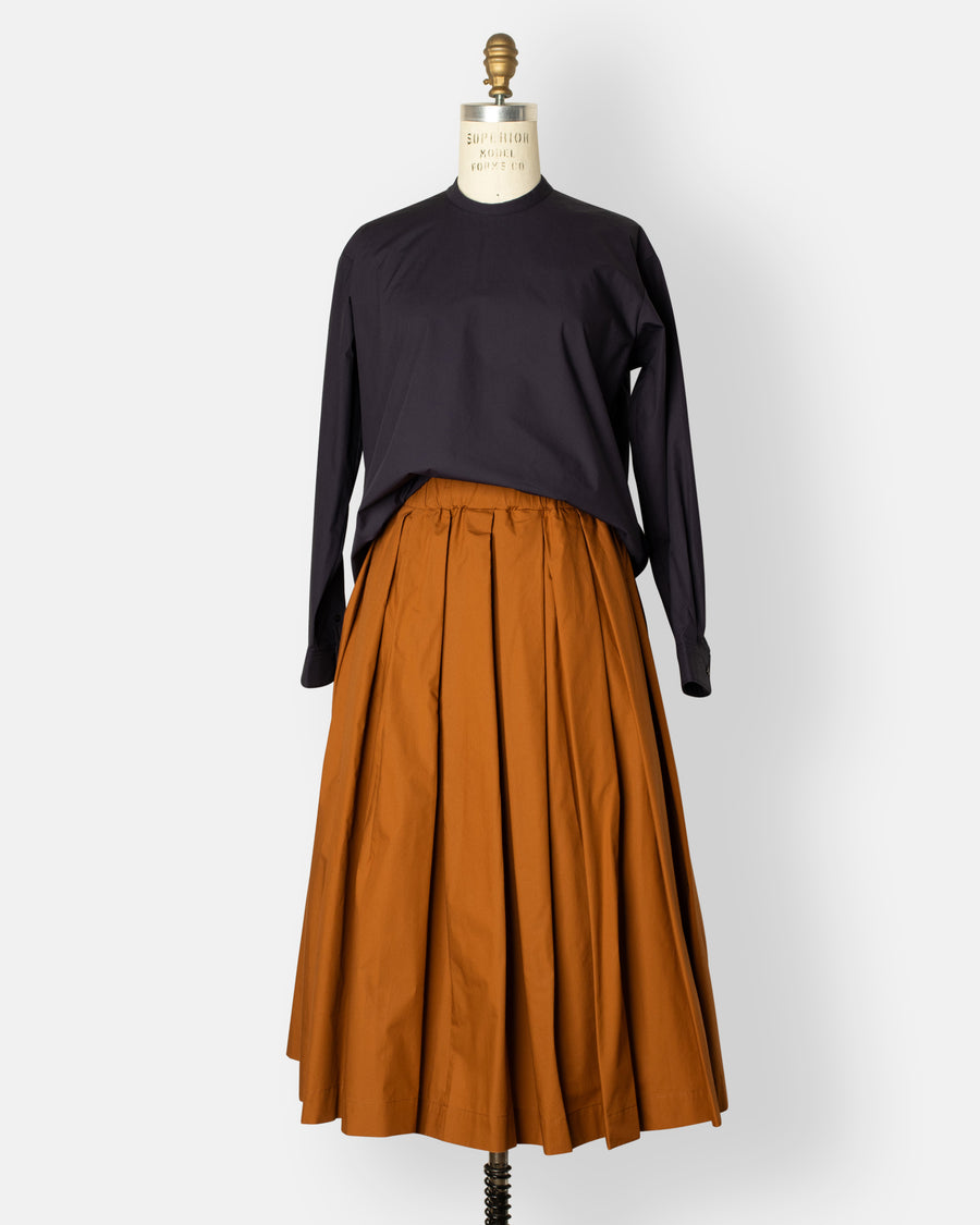 solange typewriter cotton skirt