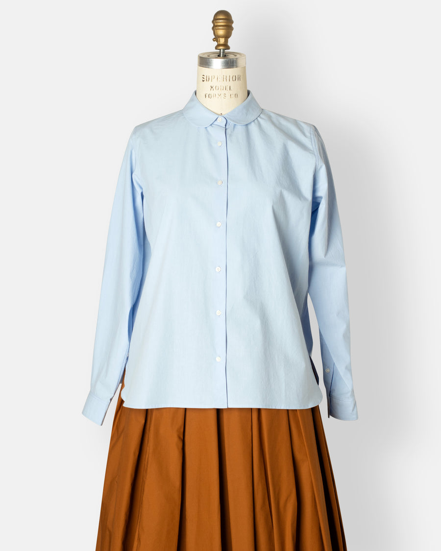 bessie washed typewriter cotton shirt