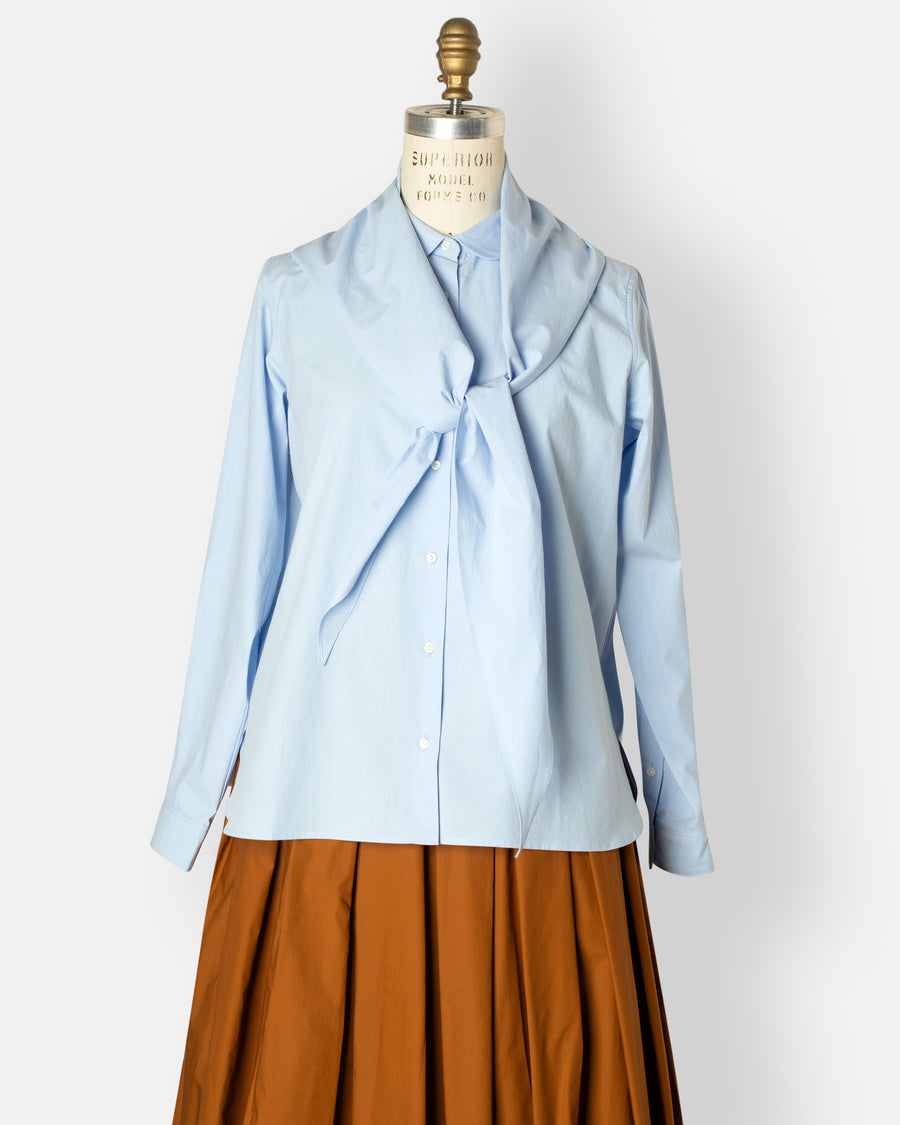 bessie washed typewriter cotton shirt