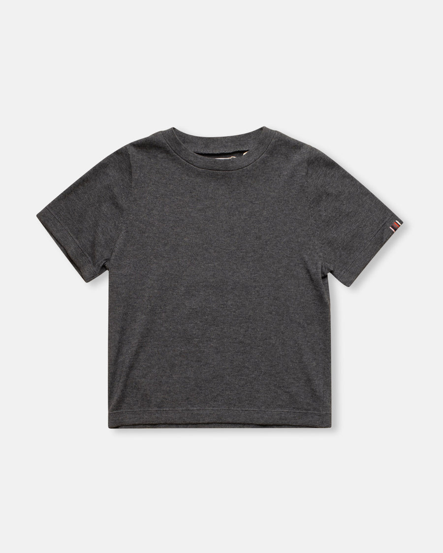 tina cropped sweater tee