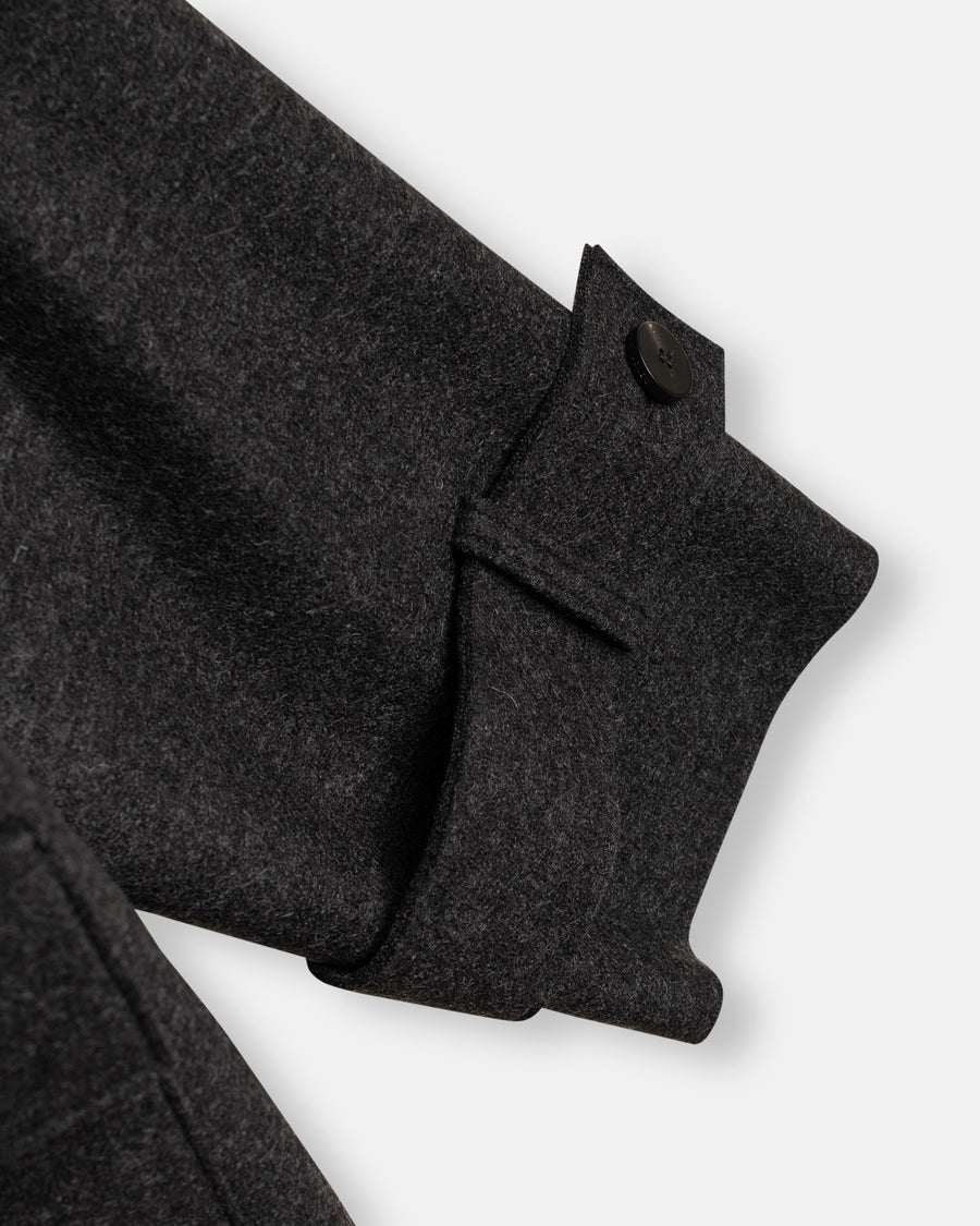 raglan jacket with quilted lining
