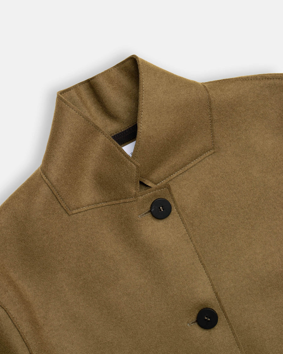 high collar blazer