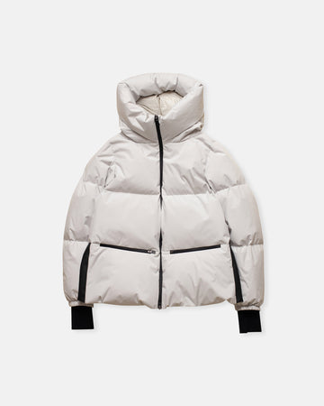 womans woven half coat