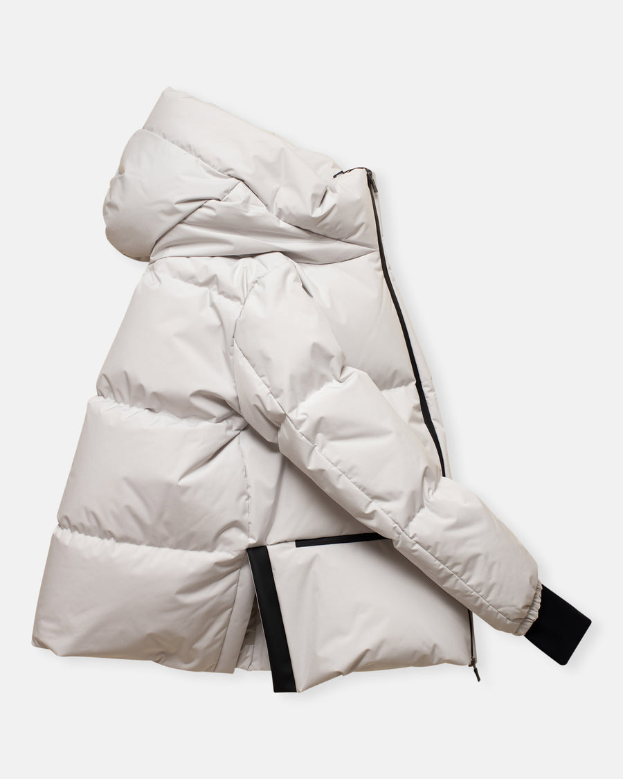 womans woven half coat