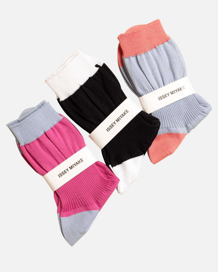 color puff socks